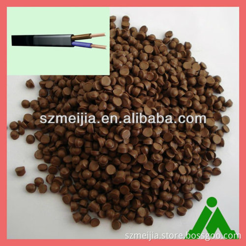 Semi-rigid PVC compound for cable/wire
